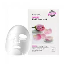 3W Clinic Essential Up Rose Sheet Mask (25ml)